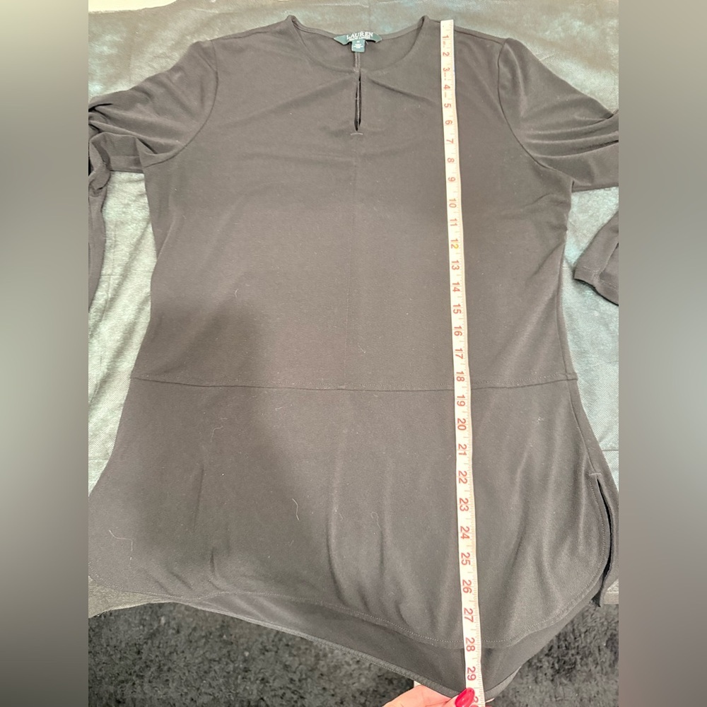 🔥Ralph Lauren Black Women's Top Size M EUC🔥 - Picture 5 of 6